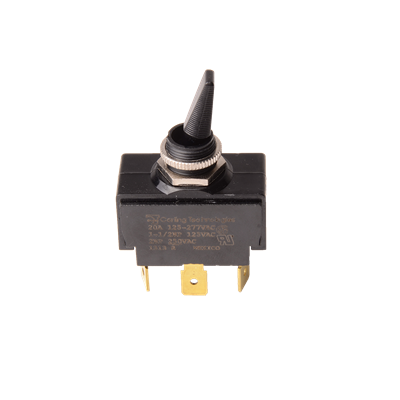 "TOGGLE SWITCH, 20 AMP, 120V, 1HP BROWN"