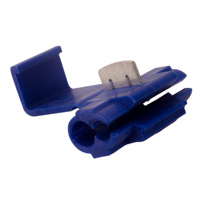 "CONNECTORS, TAP SPLICE BLUE 16-14W"