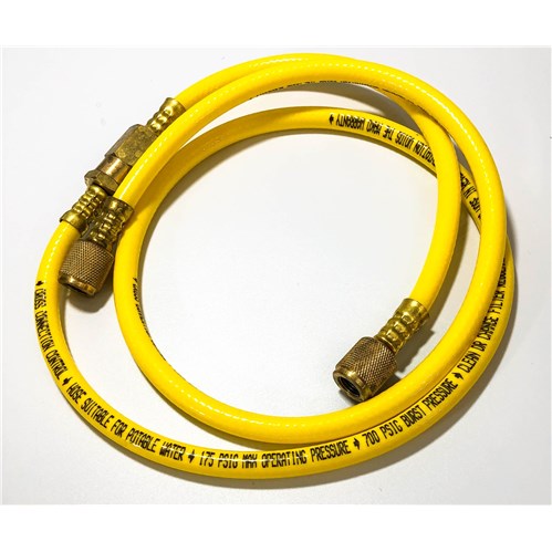 YELLOW PVC HOSE WITH FILTER 5IN LENGTH