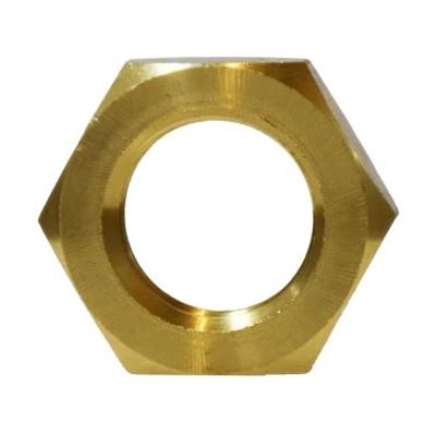 1 BRASS LOCK-NUT LEAD FREE