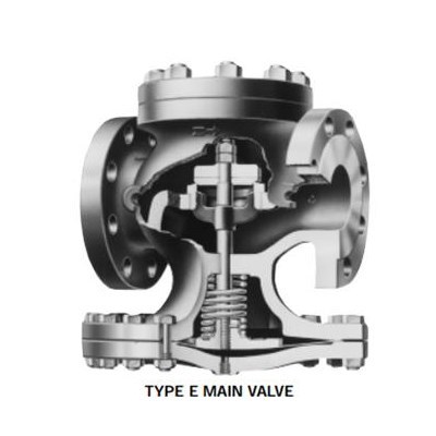 E Main Cast Iron 3/4 Threaded  E-3/4