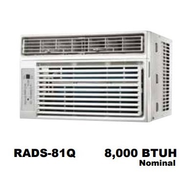 WINDOW AC 8K R32 115V