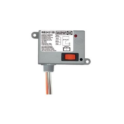 ENC Relay 20Amp SPDT-NO + Override