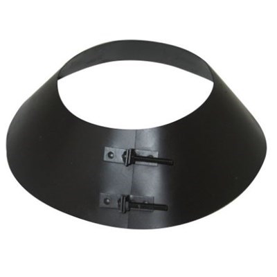 BLACK PIPE TRIM COLLAR 6 IN