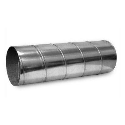 7” GALVANIZED SPIRAL PIPE - 10FT