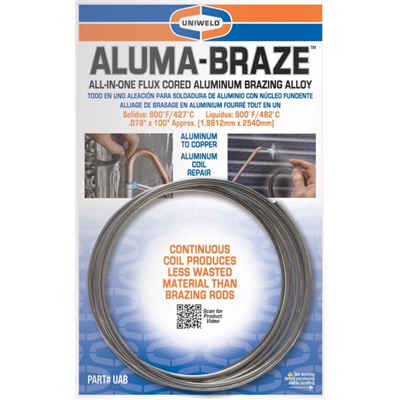 ALUMA-BRAZE ALL IN-ONE FLUX CORED ALUM