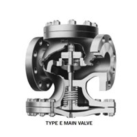 E Main Cast Iron 3/4 Threaded  E-3/4